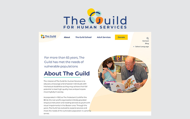 The Guild launched a new website and logo