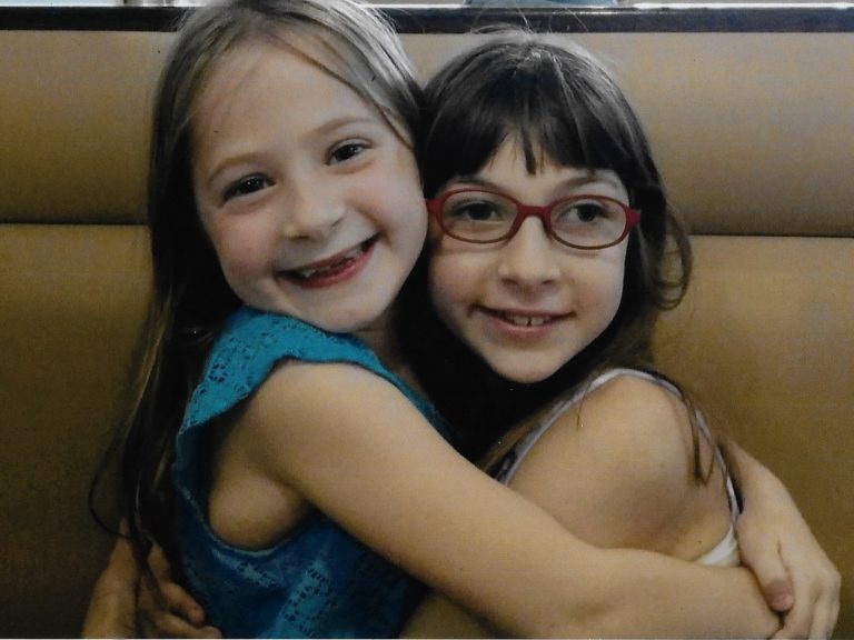 Amy Sousa's daughters are best friends.