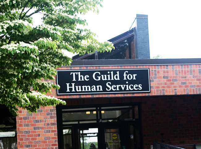 Front of The Guild School