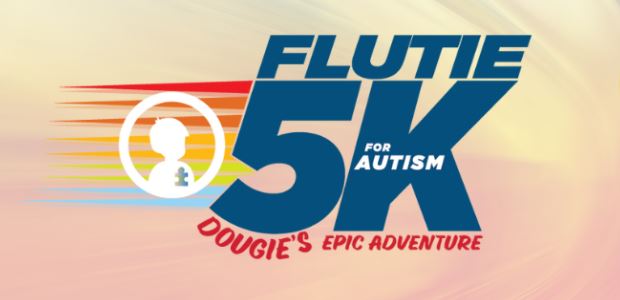 Flutie 5k race logo