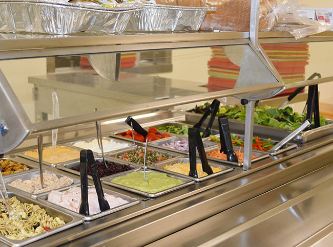 Salad Bar Cafeteria