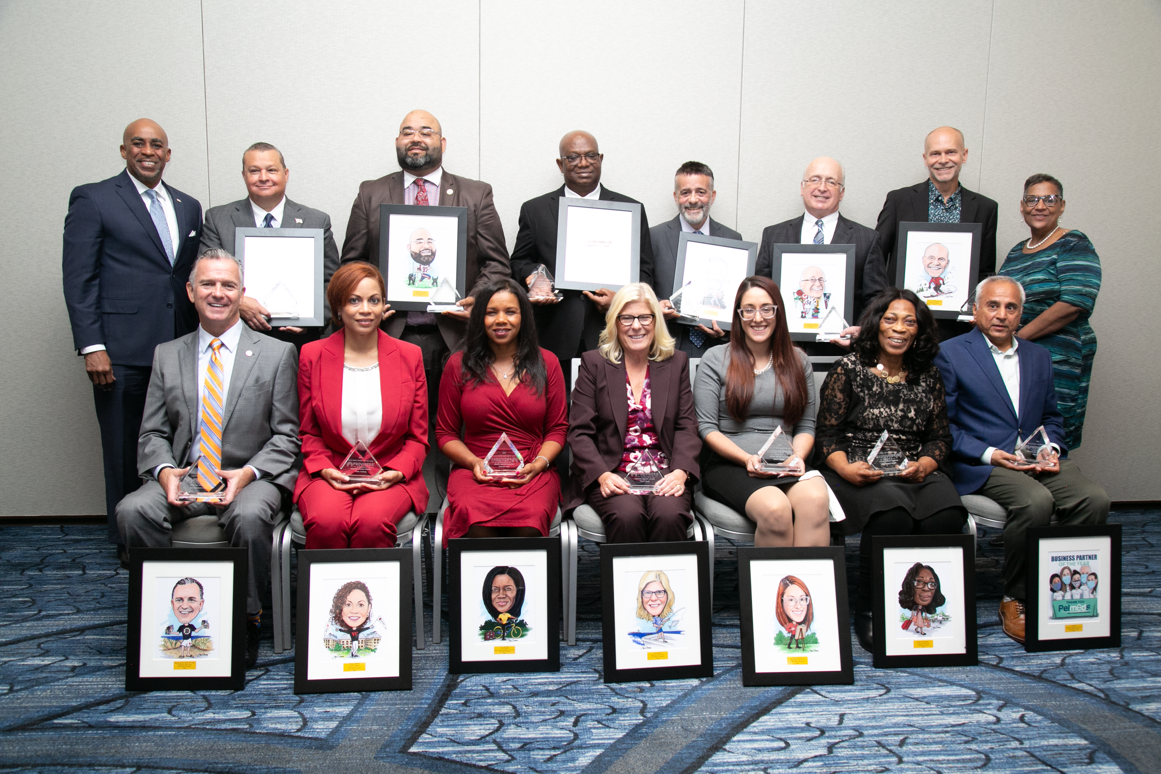 Honorees at the Providers' Council's annual conference earlier this month