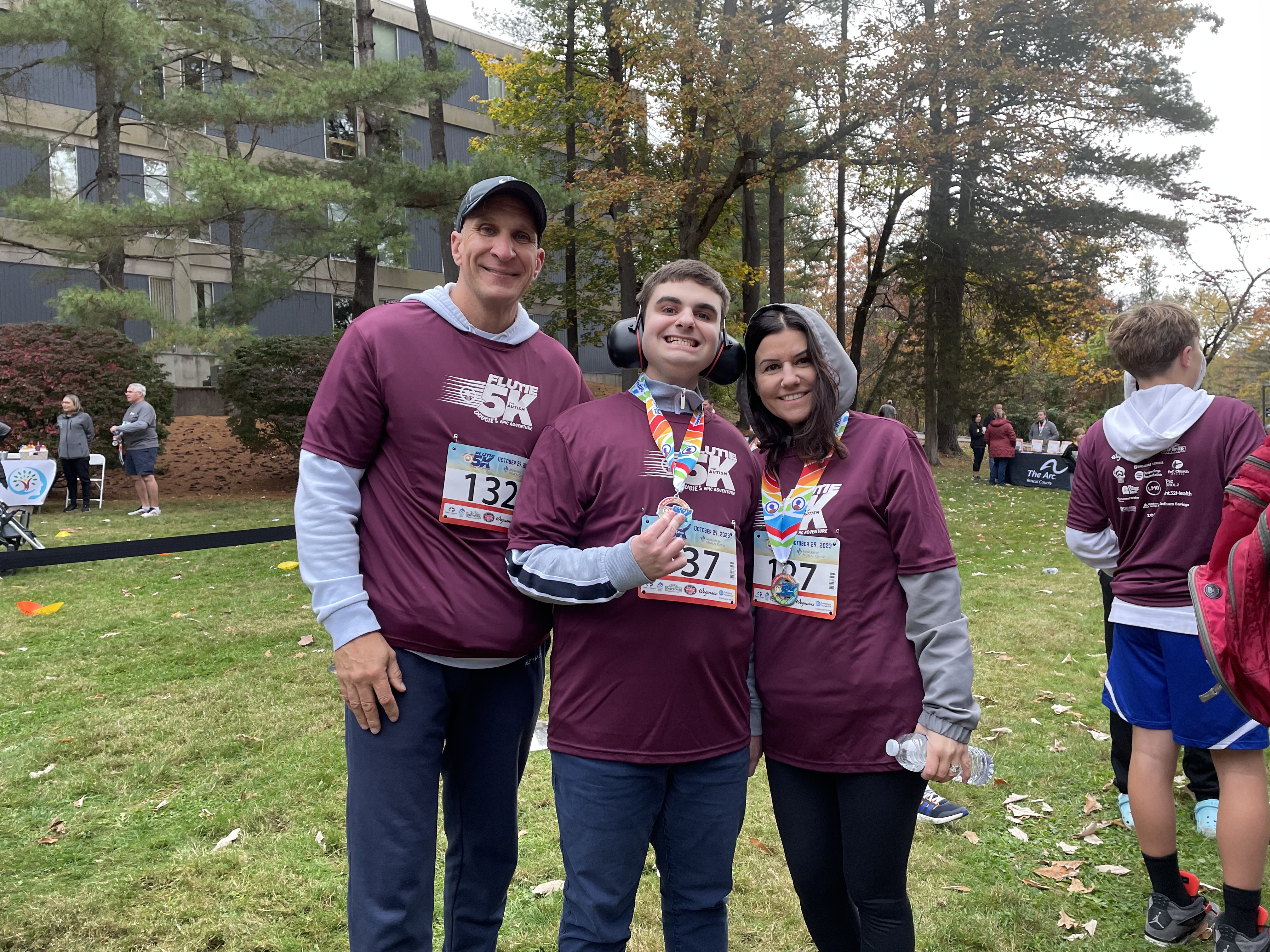 Team Guild members at the Flutie 5k