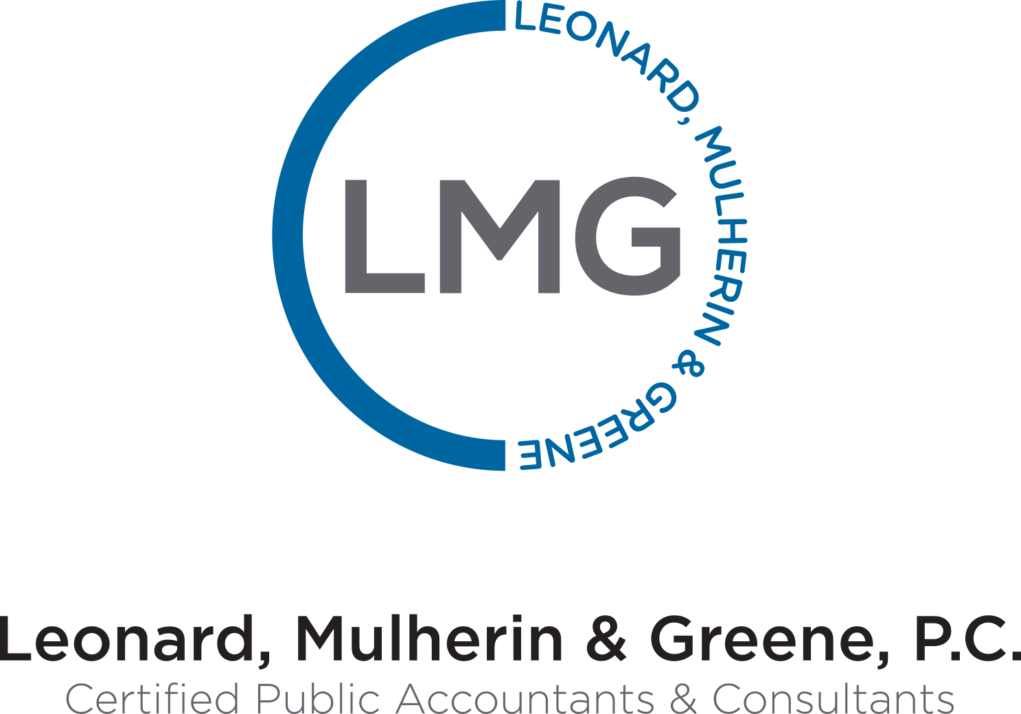 Leonard, Mulherin & Greene logo